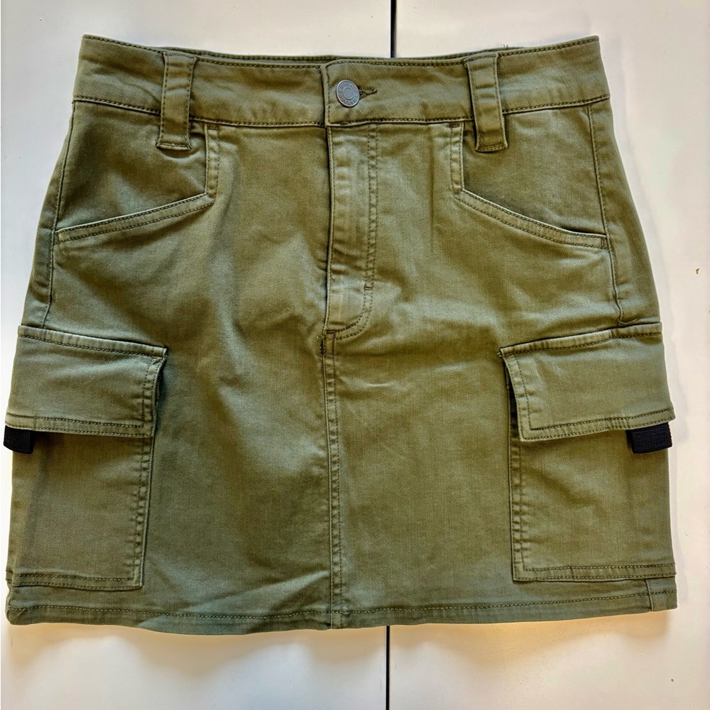 Garage army cargo skirt